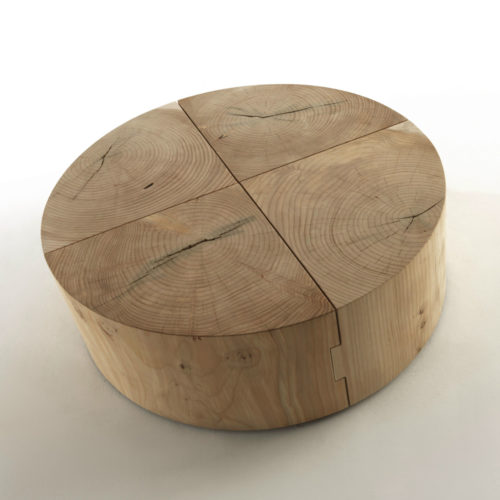 Tavolino Riva1920 collezione Cedro mod. Ecoblock