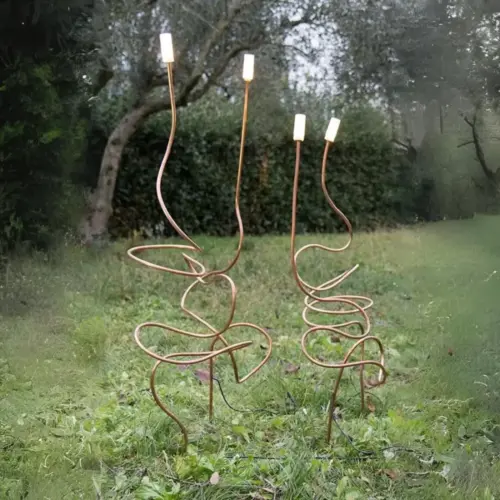 Lampada mod. Molla giardino