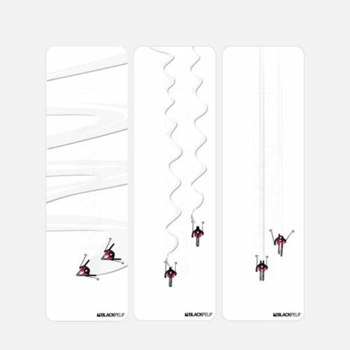 Quadro Trio Chasse la Neige, Godille, Too Schuss