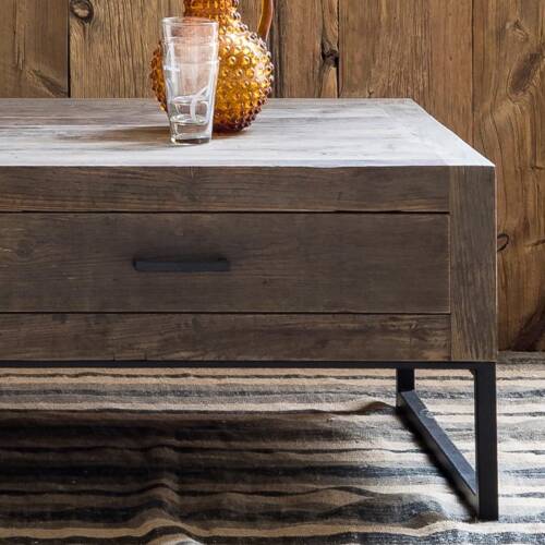 tavolino legno riciclato