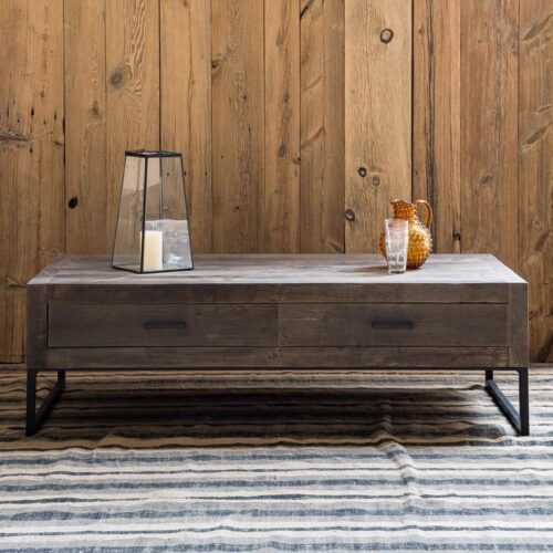 tavolino legno riciclato