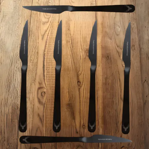 Set of 6 meat knives mod. BrameSteak