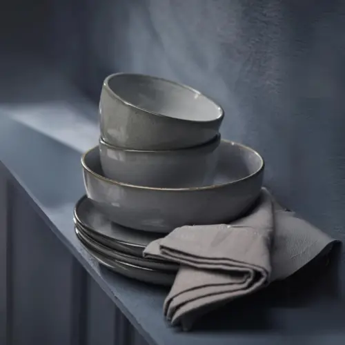 Set mit 6 Sammelschalen Amera
