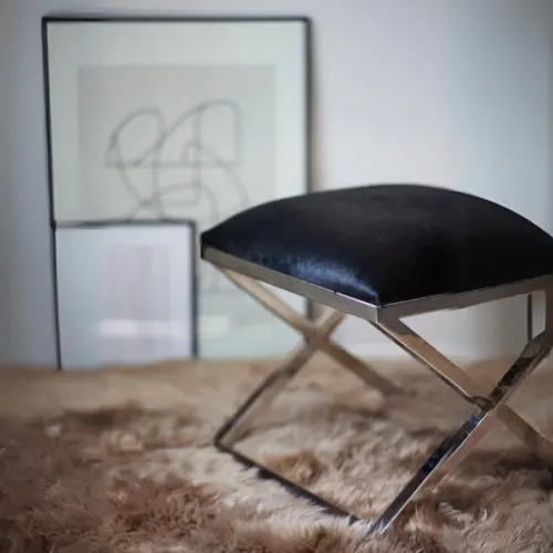 Sgabello Mod. Cowhide