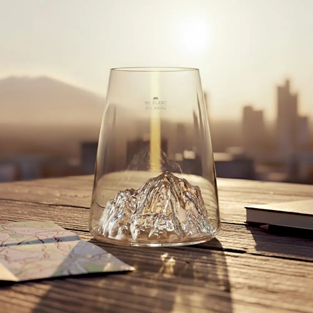 Bicchiere Long Drink Mod. Topographic